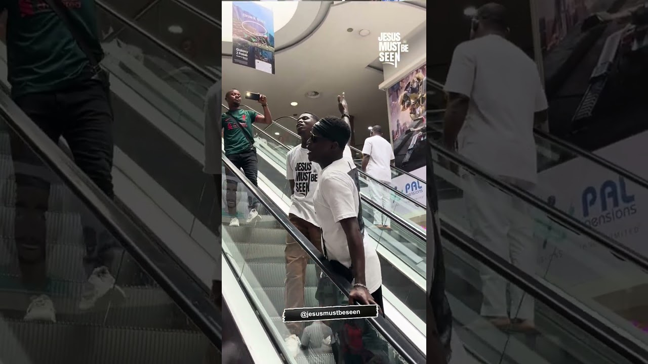 JESUS MUST BE SEEN (Ikeja City Mall)🔥🌎🪧