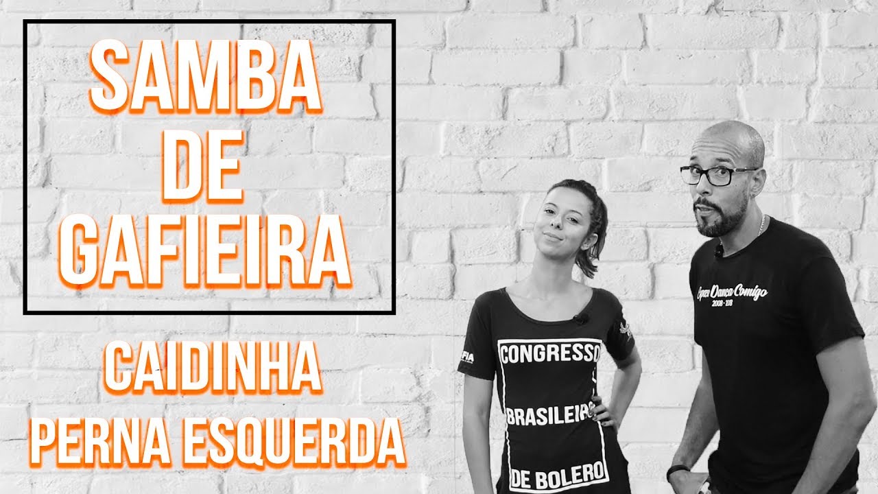 Canal Dança Comigo - Samba de Gafieira - Caidinha perna esquerda