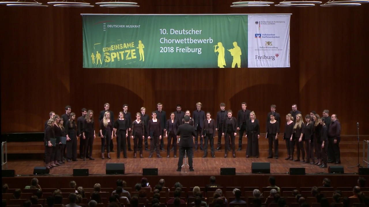 10. DCW-Preistr&auml;gerkonzert II: Kammerchor der Musikhochschule Mannheim (Mai 2018)