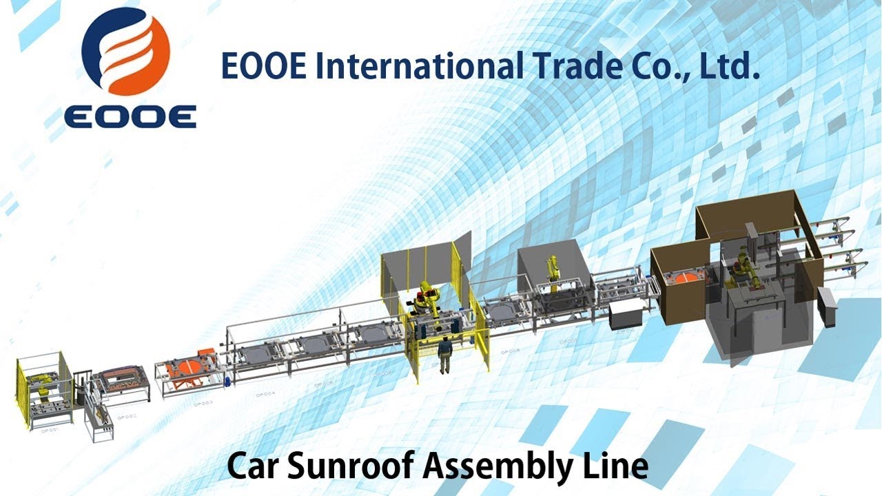 Car Sunroof Assembly Line