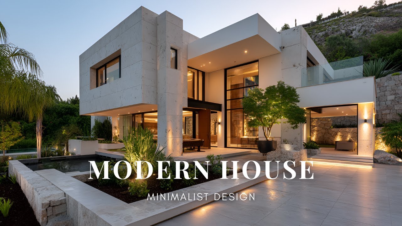 Top 25 Minimalist Luxury Homes | Modern House Design & Dream Architecture Ideas