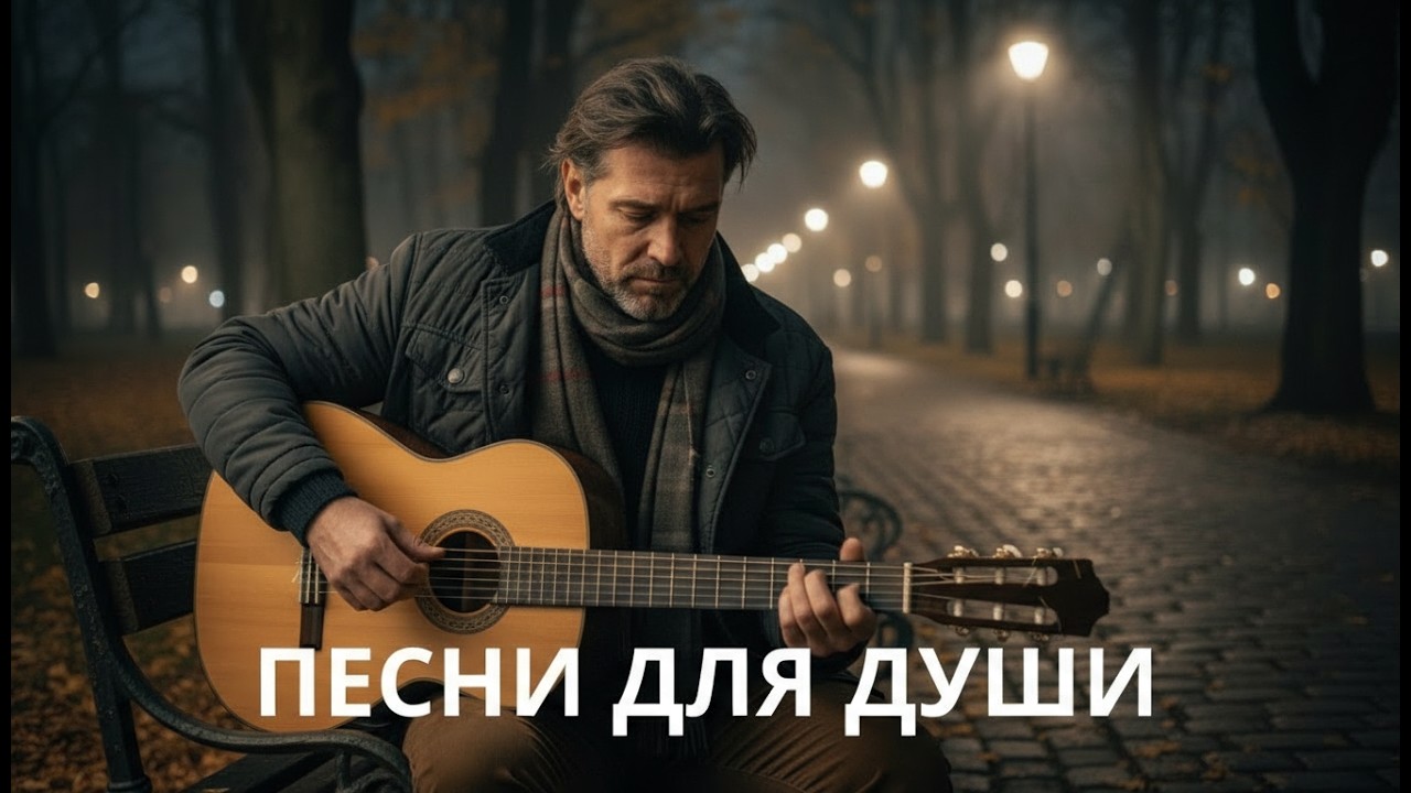 🍂 Когда осень в душе – русский шансон под гитару для тихих вечеров