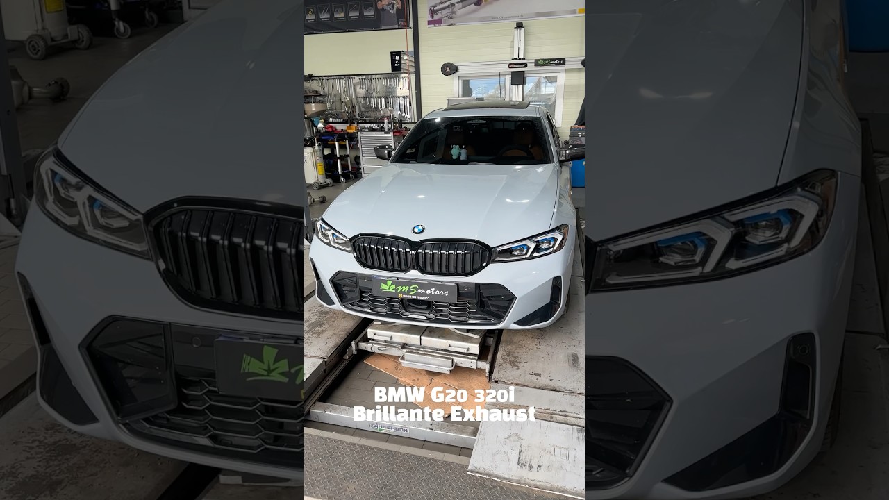 BMW G20 320i LCI1 Brillante Exhaust