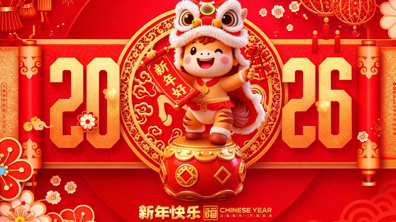 🎀【新年歌2026】新年最佳歌曲 2026年 🎶 Lagu Imlek 2026【2026传统新年歌曲】🙌 Chinese New Year Song 2026