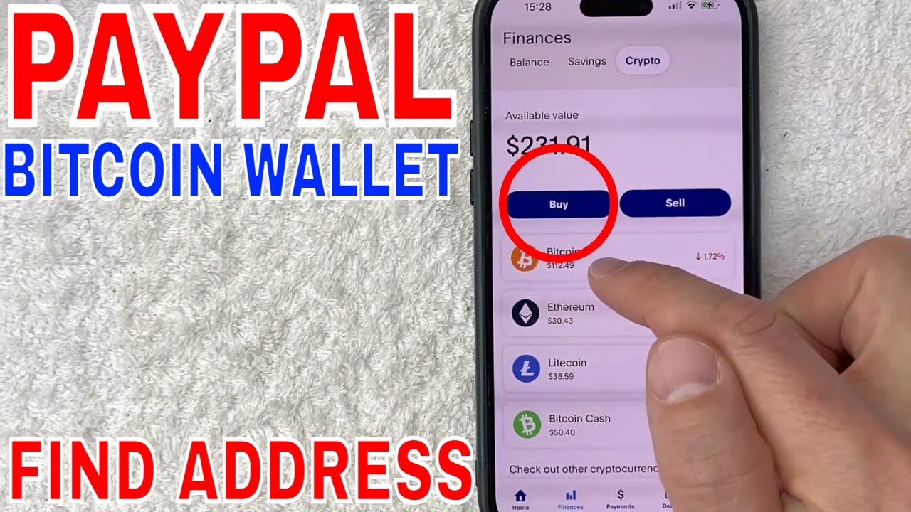 ✅ How To Find PayPal Bitcoin Wallet Address 🔴
