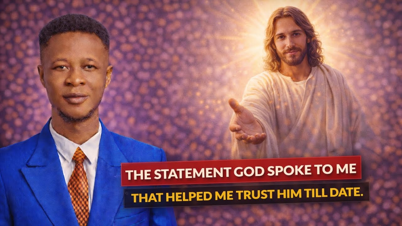 Day 29/100DF - The statement God spoke to me that helped me trust Him till date.