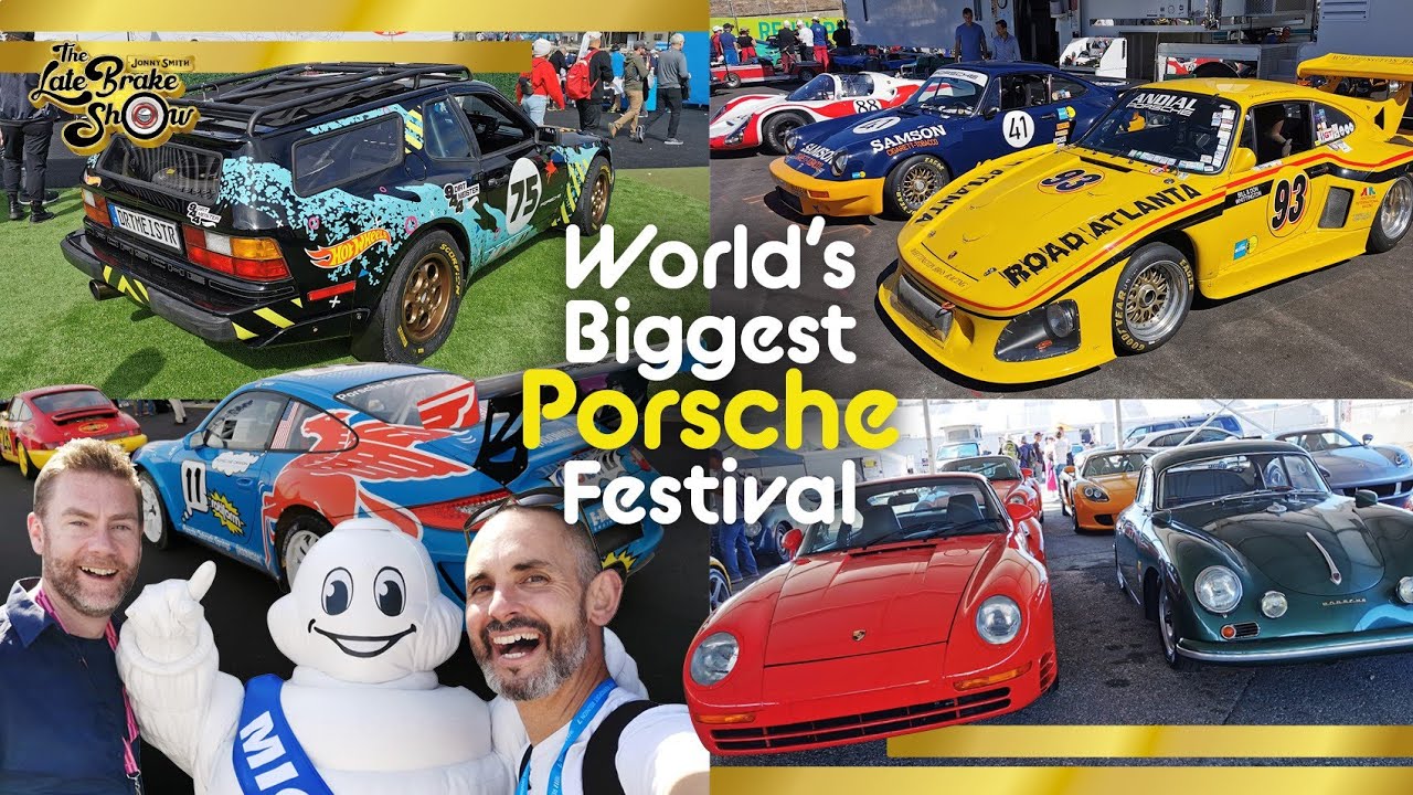 The World's Biggest Porsche Festival - Rennsport Reunion 2023 is Porsche's 75th birthday party