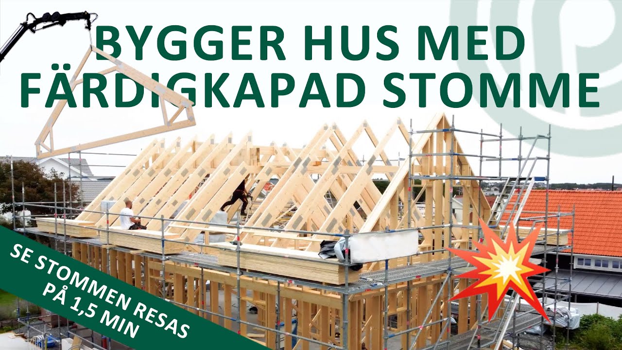 BYGGA HUS - SMIDIGARE STOMRESNING MED F&Auml;RDIGKAPAD STOMME