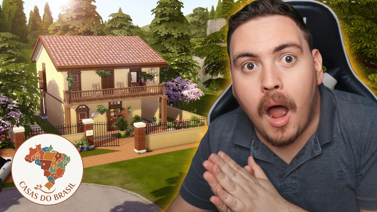 CASAS DO BRASIL: Construindo uma casa MINEIRA! │ The Sims 4 │ SLOW BUILD