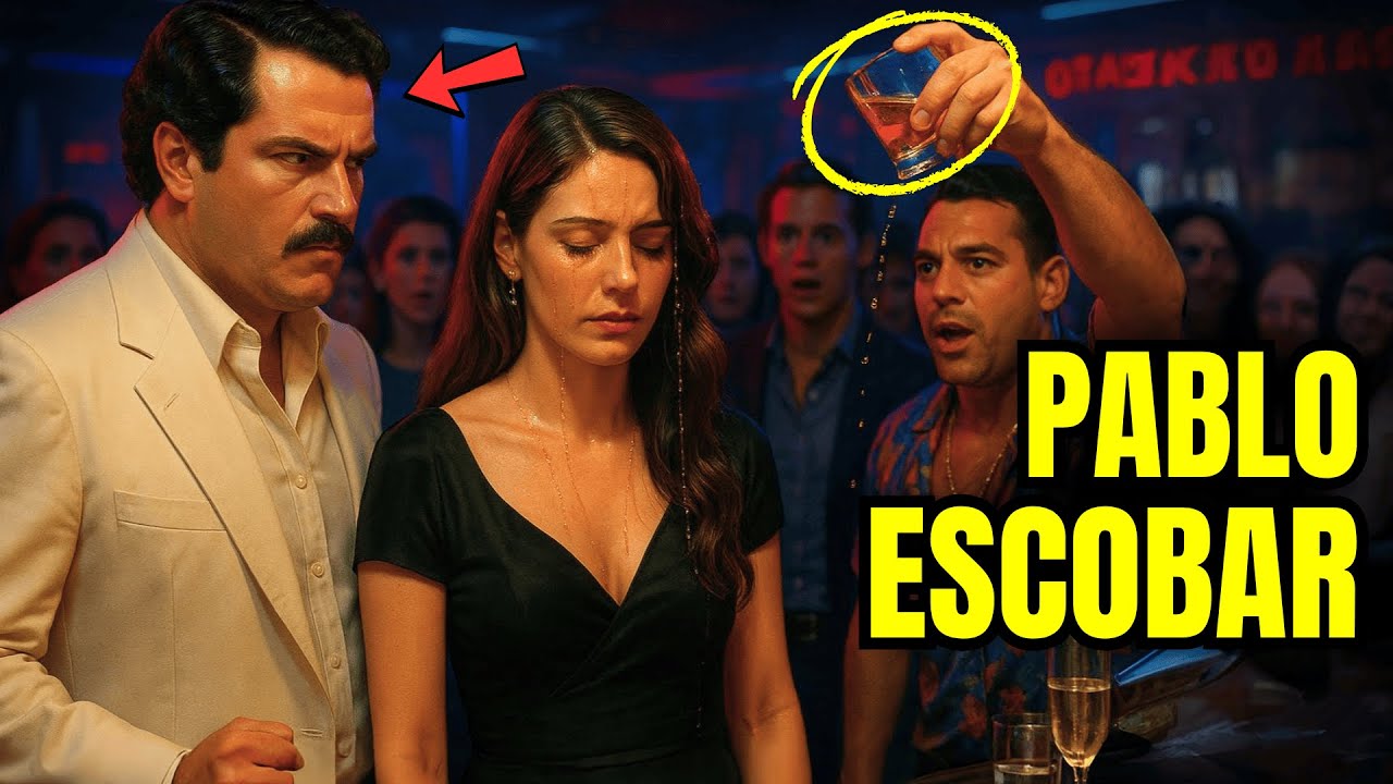 MATÓN Derramó Bebida Sobre La Cabeza De La ESPOSA de Pablo ESCOBAR Sin Saberlo. Un ERROR FATAL.