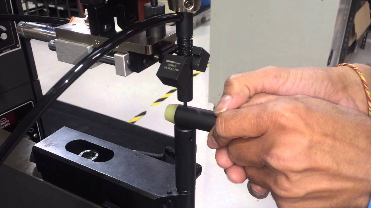 Automatic Top Feed Roll Pin Tooling
