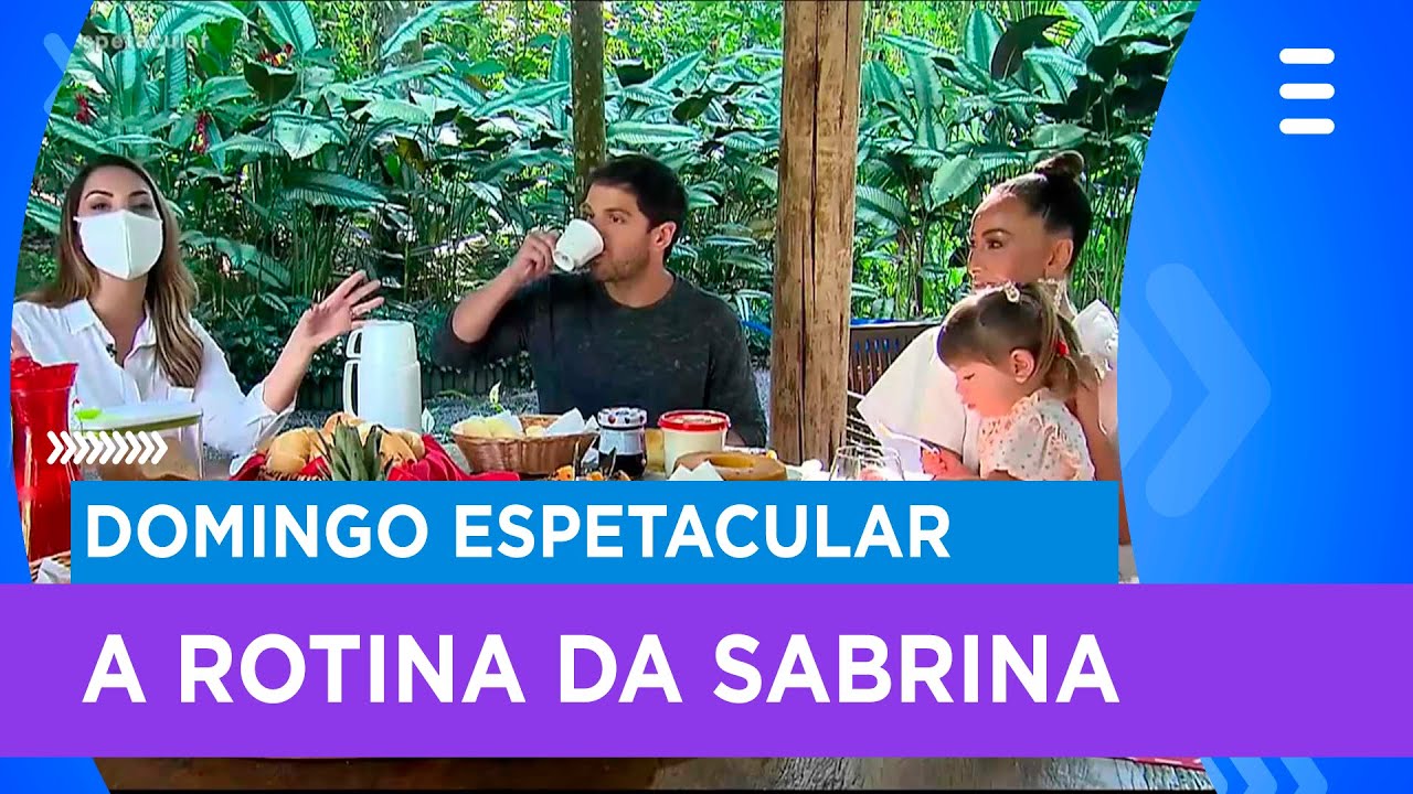 Saiba como foi a rotina de Sabrina Sato e da família durante as gravações do 'Ilha Record'