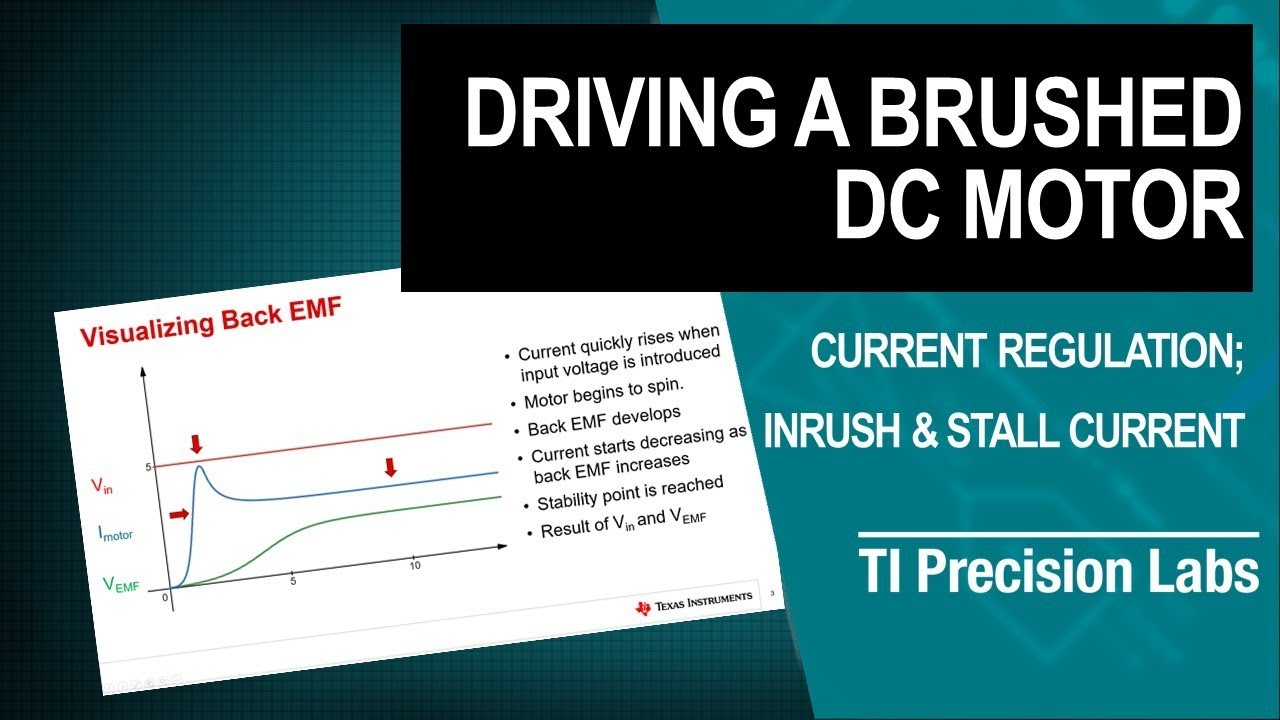 Driving a brushed DC motor