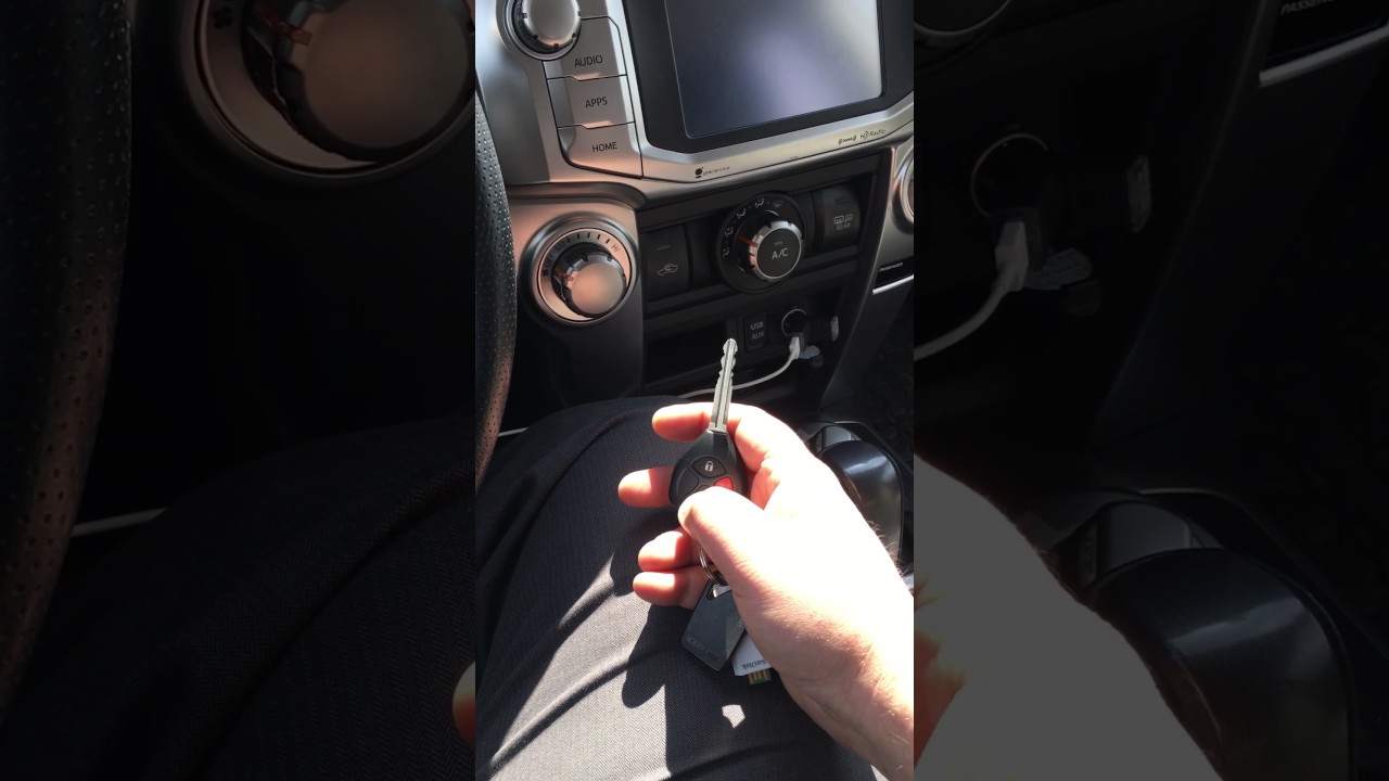 How to Roll Down Window With Keyfob Toyota 4Runner 5th Gen  Programming
