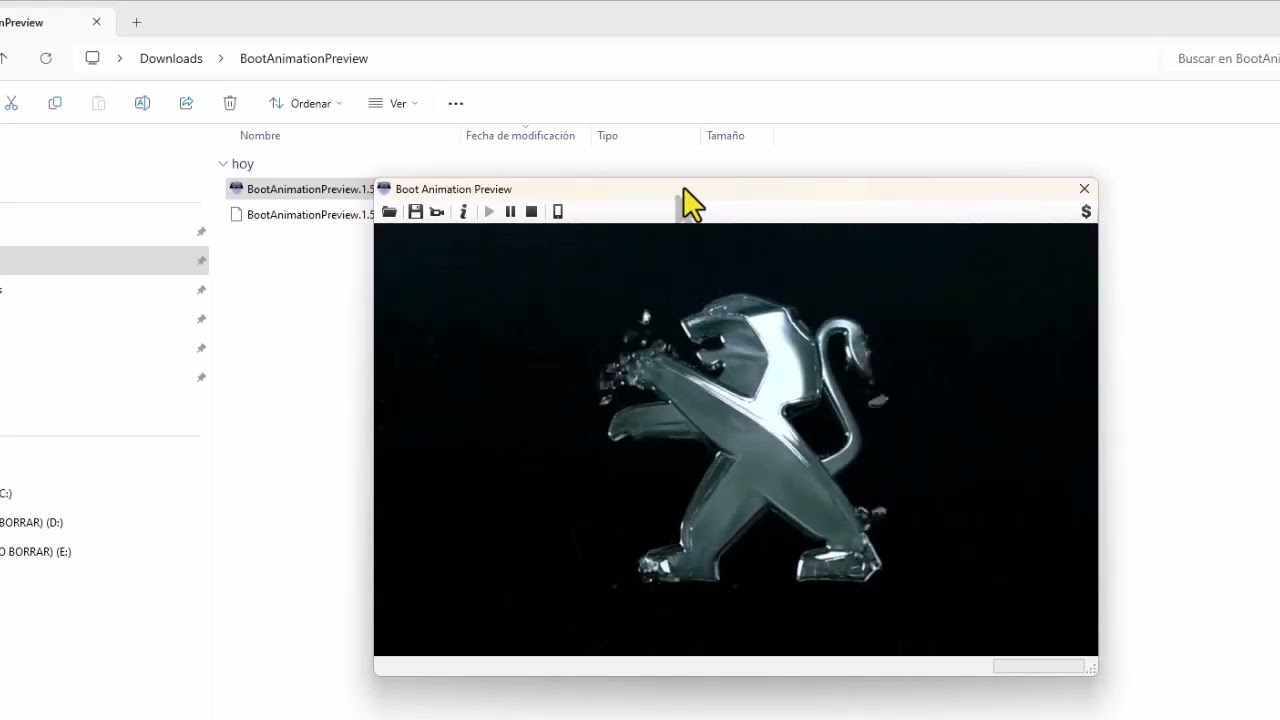 Asi se cambia el BootAnimation de la radio Hizpo K706