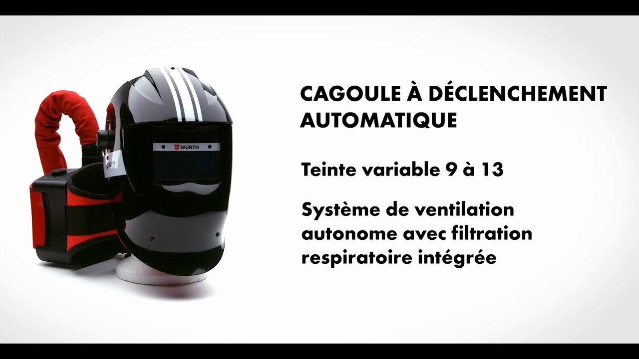 Cagoule de soudeur automatique AIRKOS - Würth