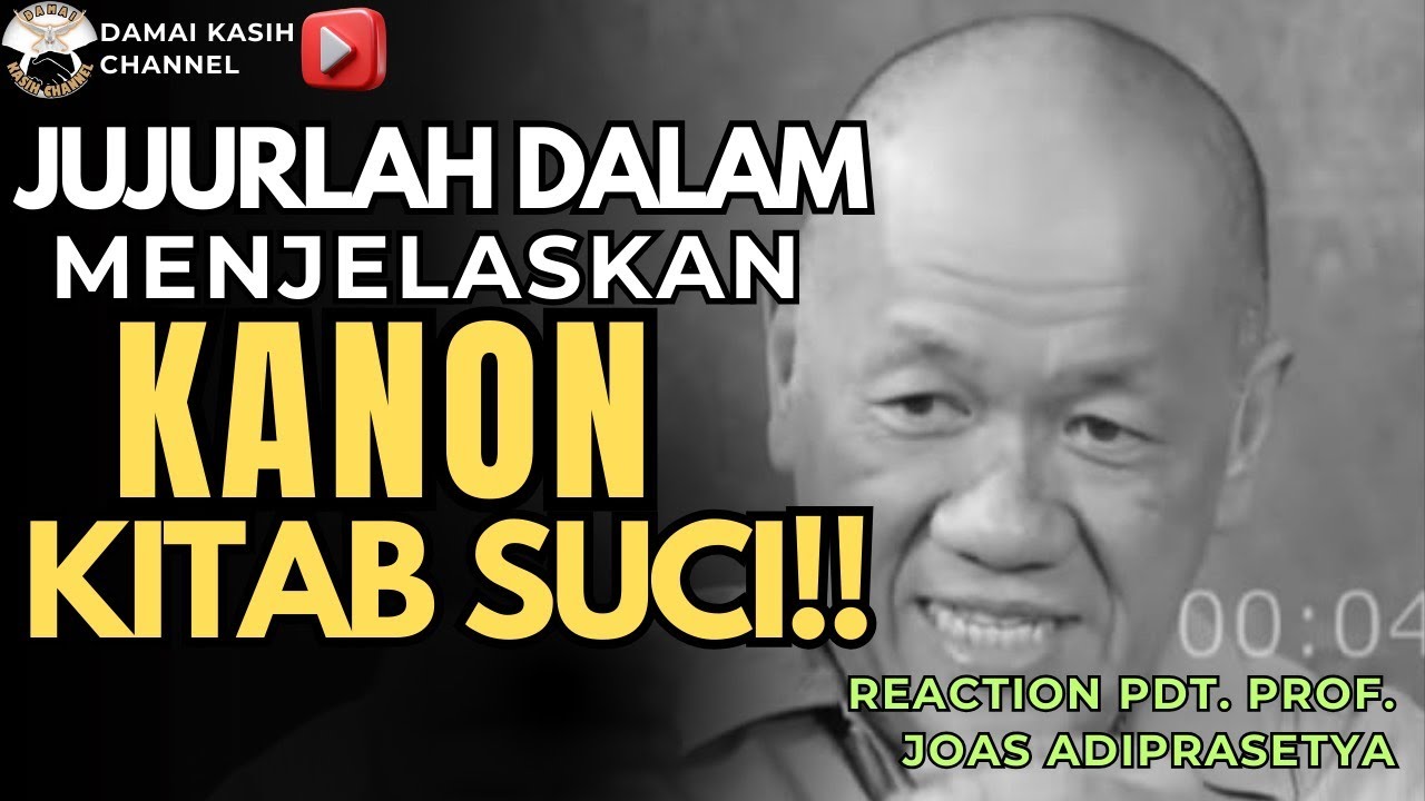 Jujurlah dalam menjelaskan Kanon Kitab Suci!! @kajadu_id, live#04 -01-2026