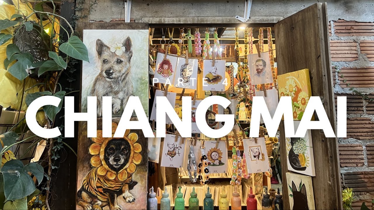Chiang Mai Parte 4 Final | Tailândia Vlog🇹🇭 (Centro de Arte, Gatos, Safari, Cafés e etc)