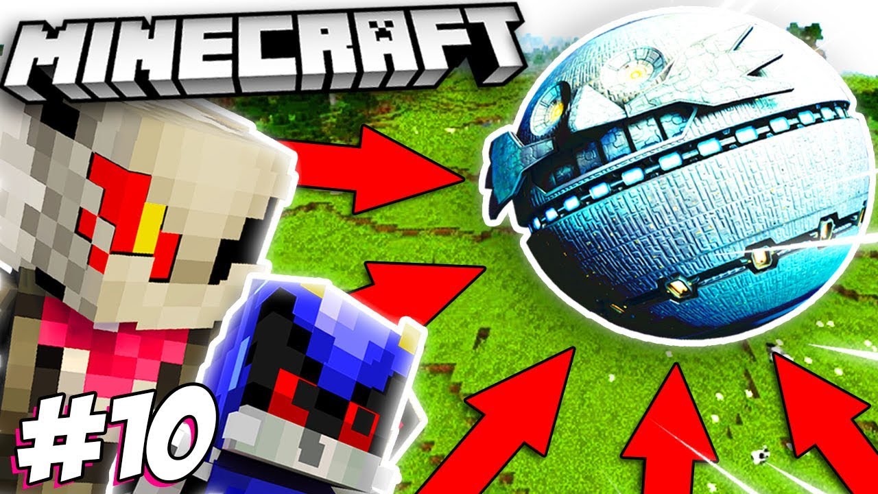 Infinite & Metal Sonic Play Minecraft Part 10 - DEATH EGG IN MINECRAFT!!!
