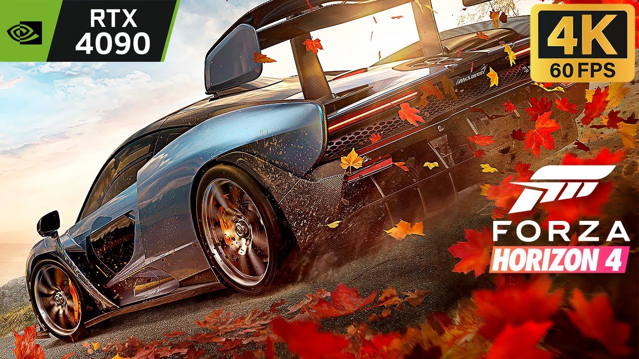 FORZA HORIZON 4: Gameplay 4K | O Início PT-BR | RTX 4090 60FPS