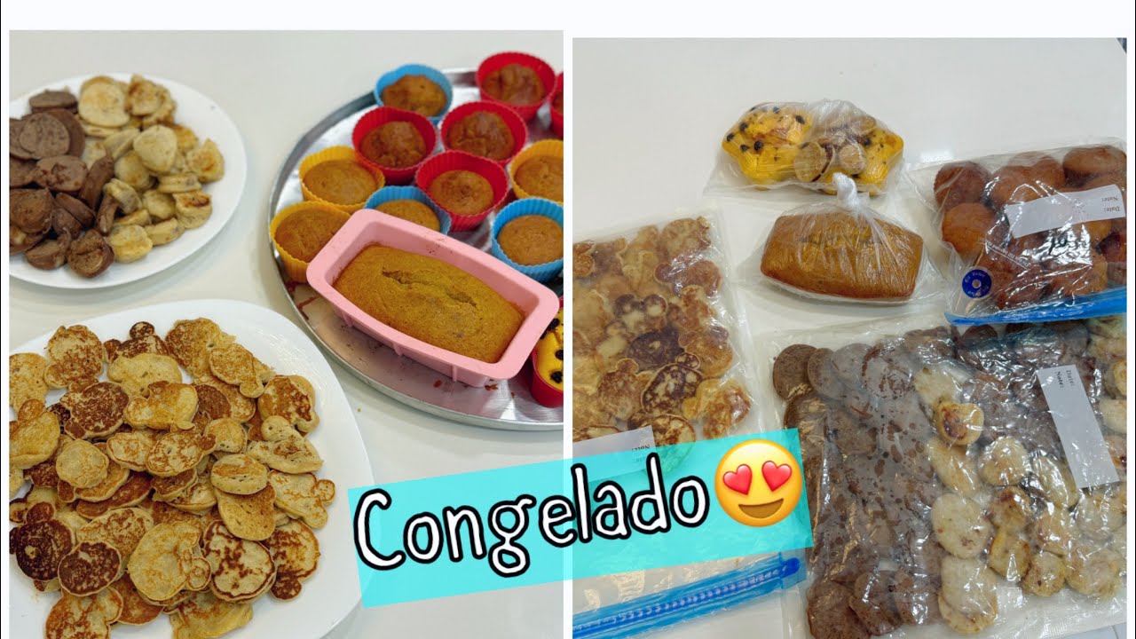 3 RECEITAS DE CAFÉ DA MANHÃ CONGELADO