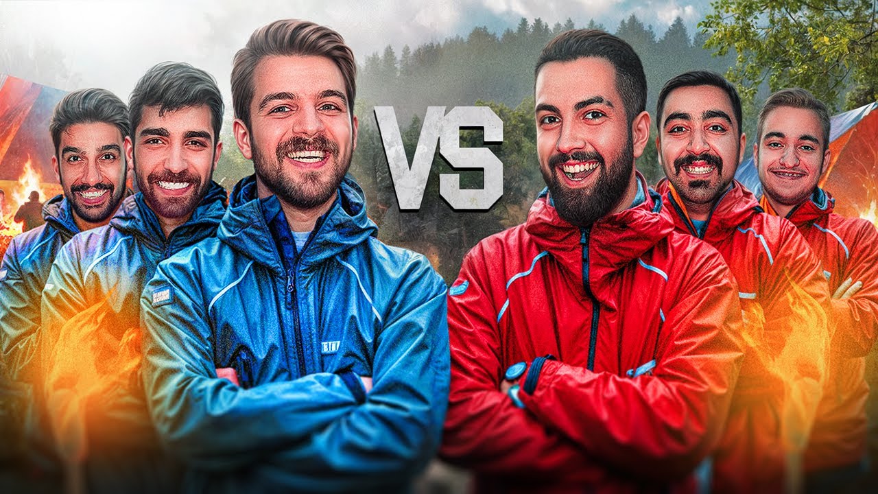 مسابقه کمپ گروهی با وسایل شانسی🔥