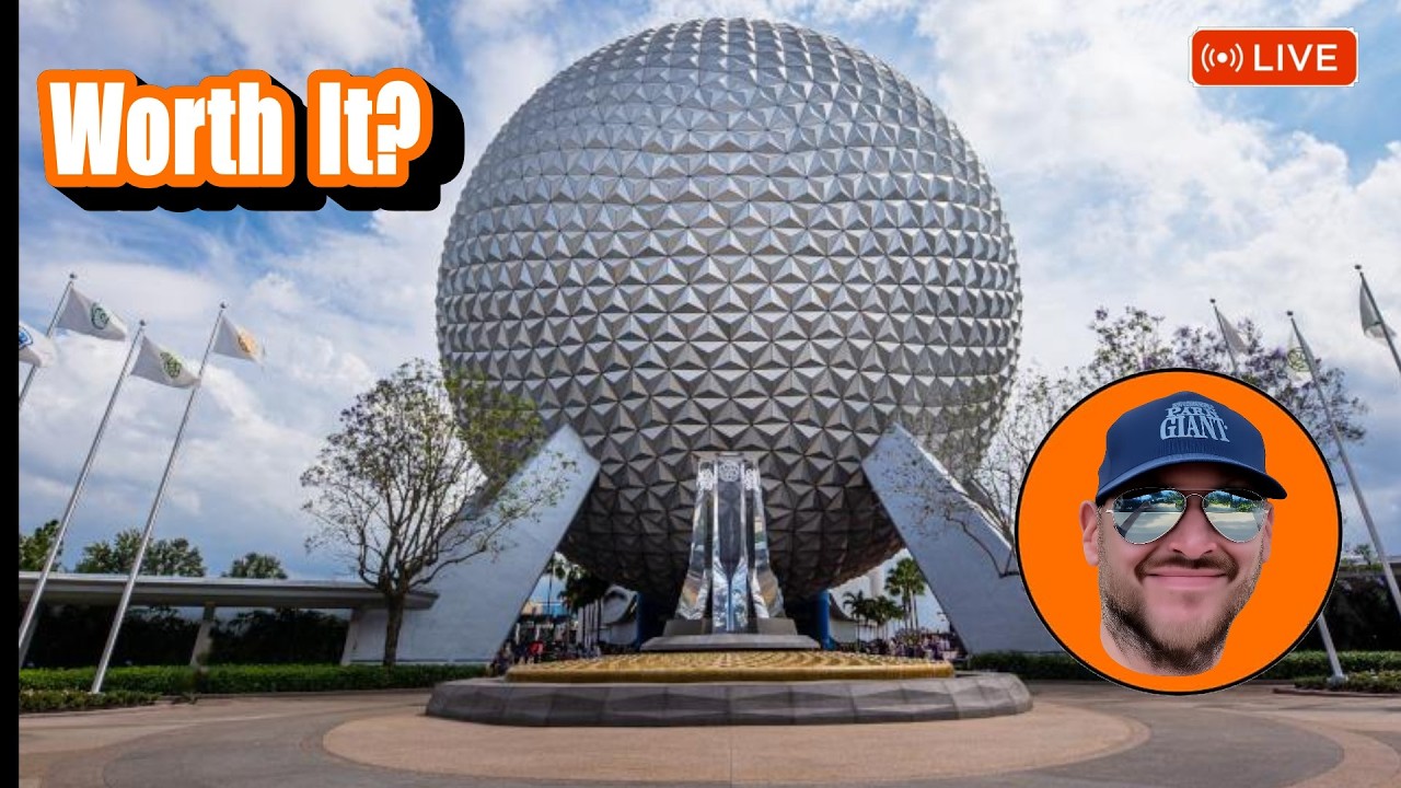 🔴 LIVE: Is EPCOT Worth It With NO Festival? Summer Crowds & Wait Times! Walt Disney World Stream