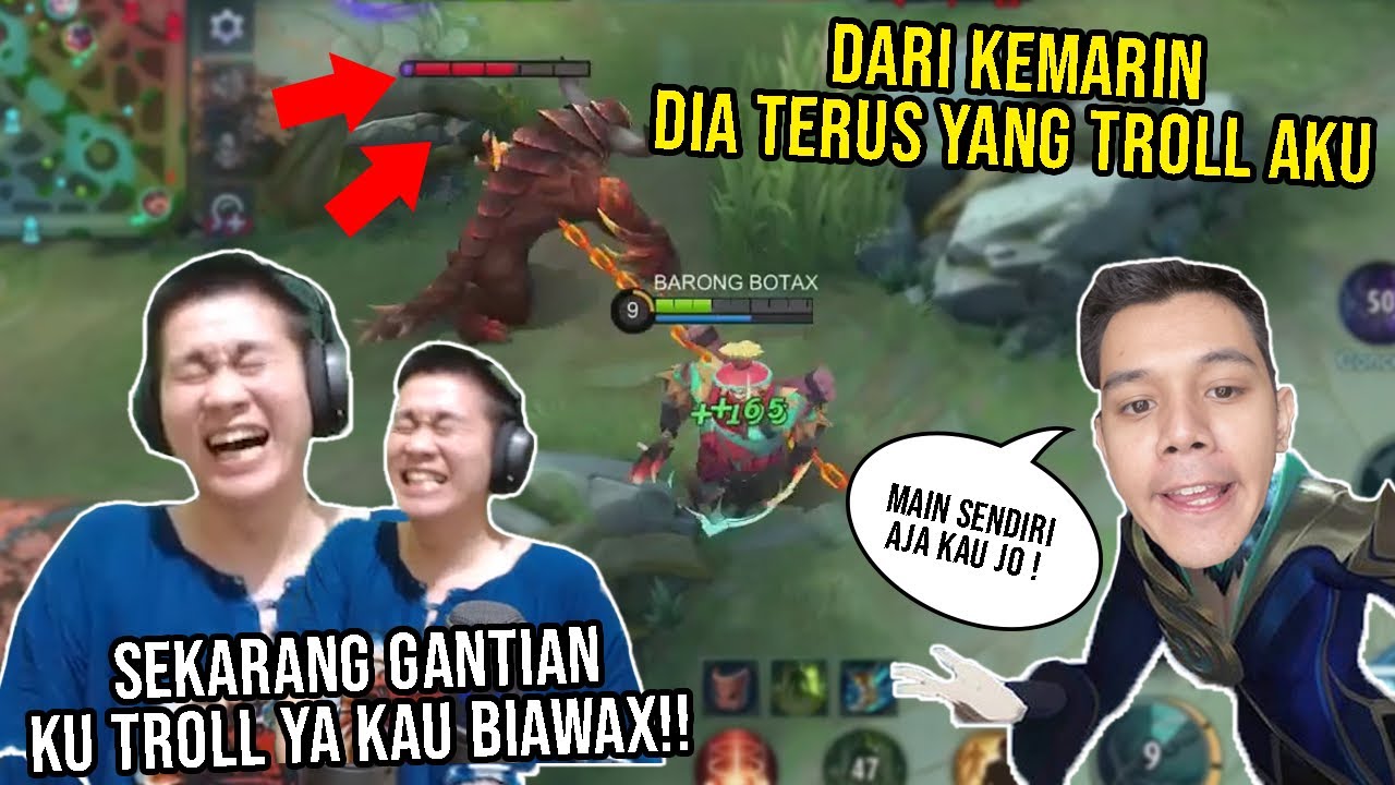 Dari Kemarin Ini Orang NGETROLL Gw Terus  Sekarang Giliran Gw TROLL Balik Si BIAWAX Ini  MAMPUS KAU!