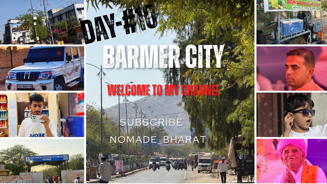 Day 10: बाड़मेर यात्रा, दोस्तों से मुलाकात और उत्तरलाई मार्केट एक्सप्लोर 🕊️❤️