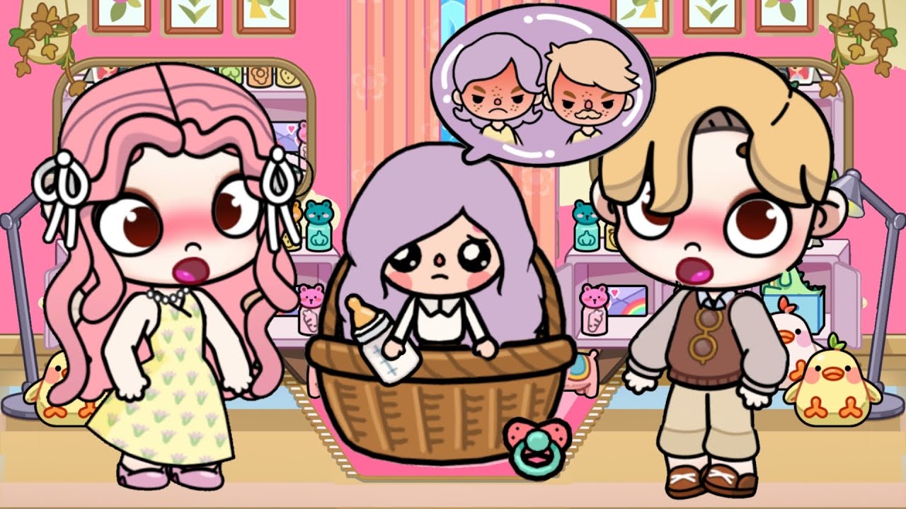 I Was Abandoned by My Toca Parents But Parents From Avatar Adopted Me 🥺💔 | Sad Story | Toca Boca
