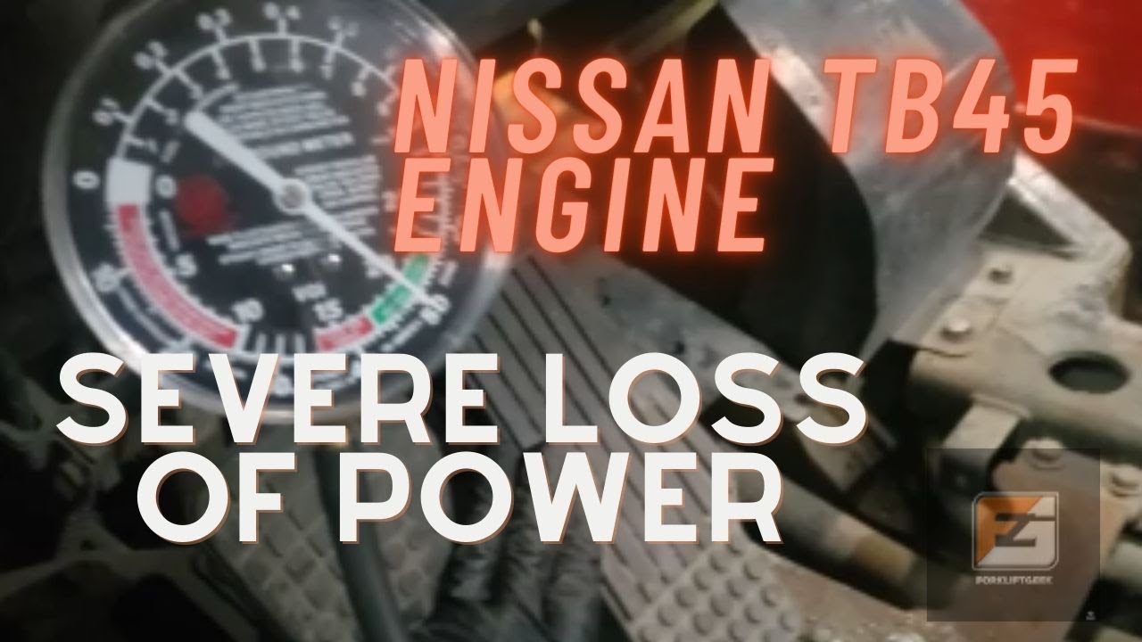 Двигатель Nissan TB45 имеет крайне низкую мощность