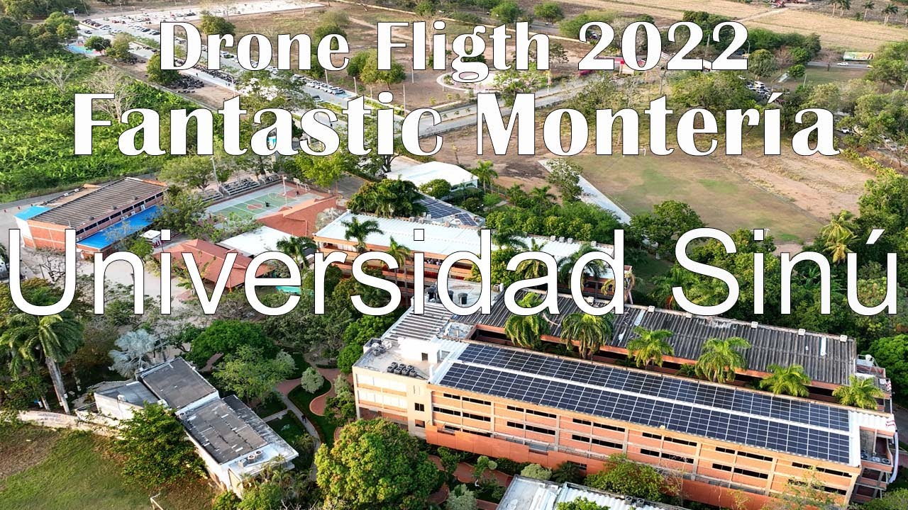 Monter&iacute;a, C&oacute;rdoba, Colombia,University of Sin&uacute; Segundo Centenario bridge Drone 2022