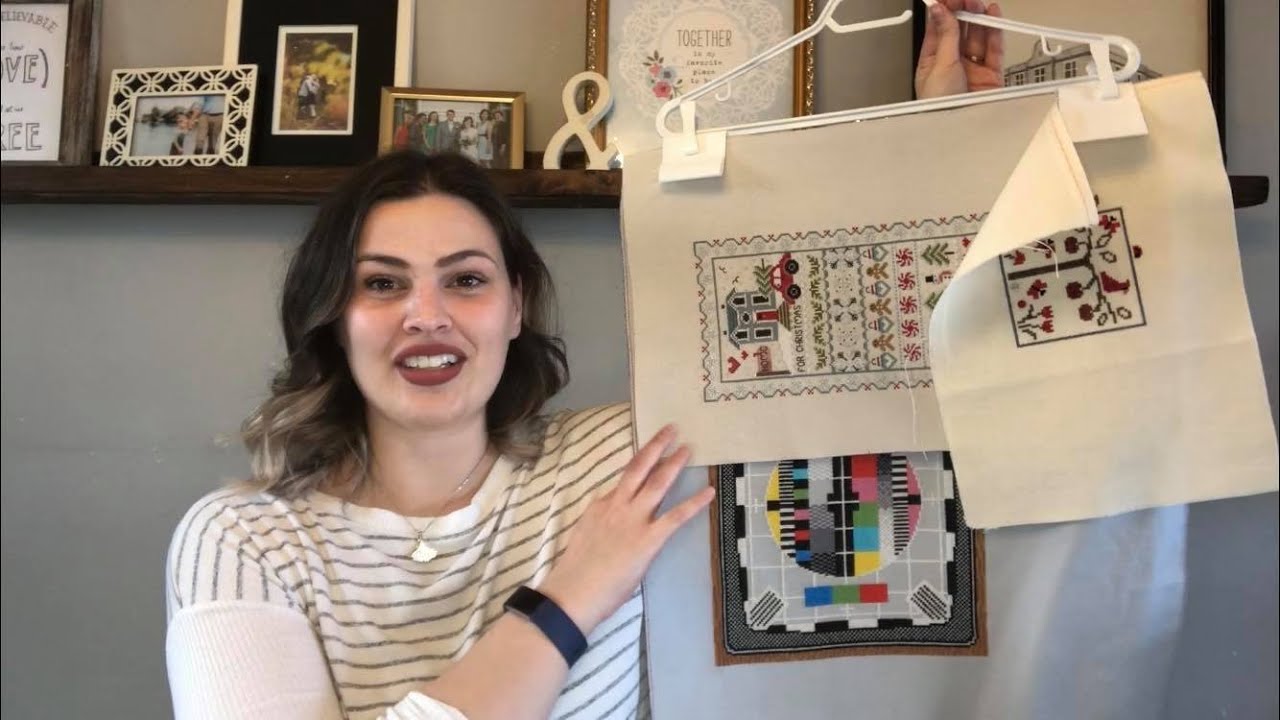 FlossTube #24 WIPS, WINNERS, BEATLES BREAK, HAUL AND MORE - Stitchuation Normal