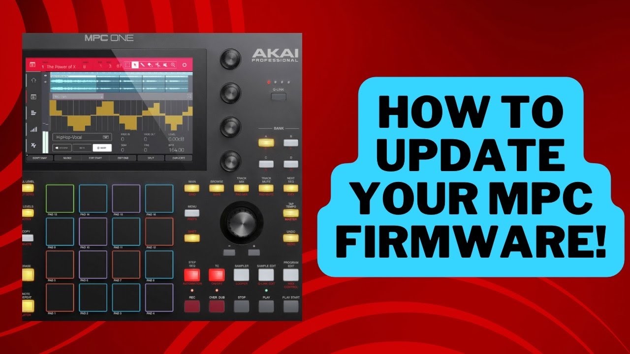MPC Tutorial Videos : How to complete an Akai MPC firmware update