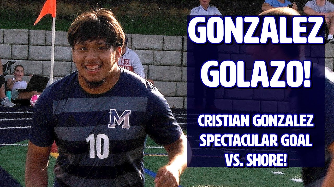Manasquan 2 Shore Regional 0 | HS Boys Soccer | Cristian Gonzalez Golazo!