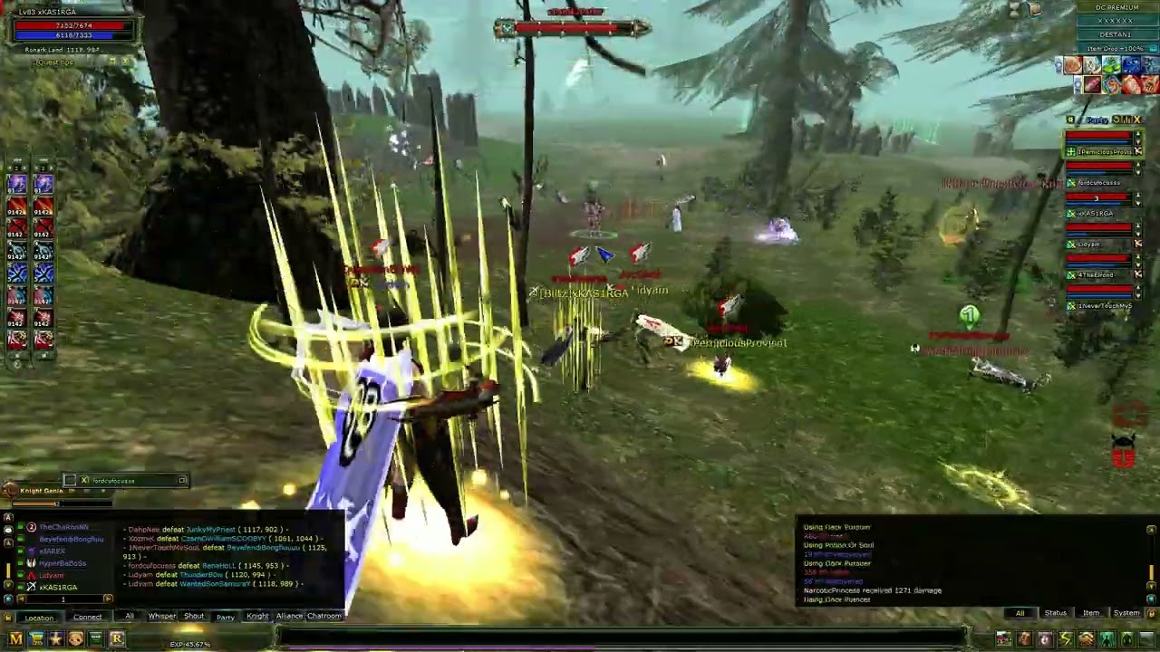 1 DB Priest 5 OK&Ccedil;U felo pk ^^ iyi seyirler #knightonline #destanpk #nttgame