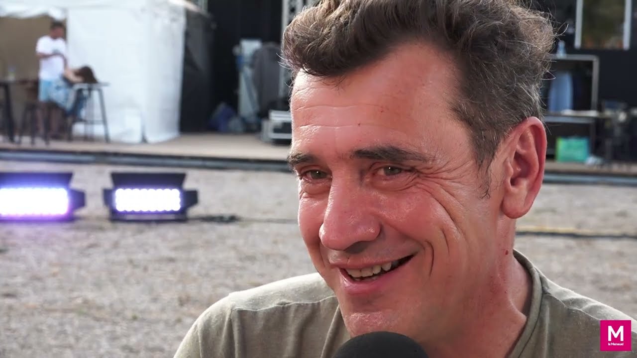Grégori Baquet en interview pour la pièce 