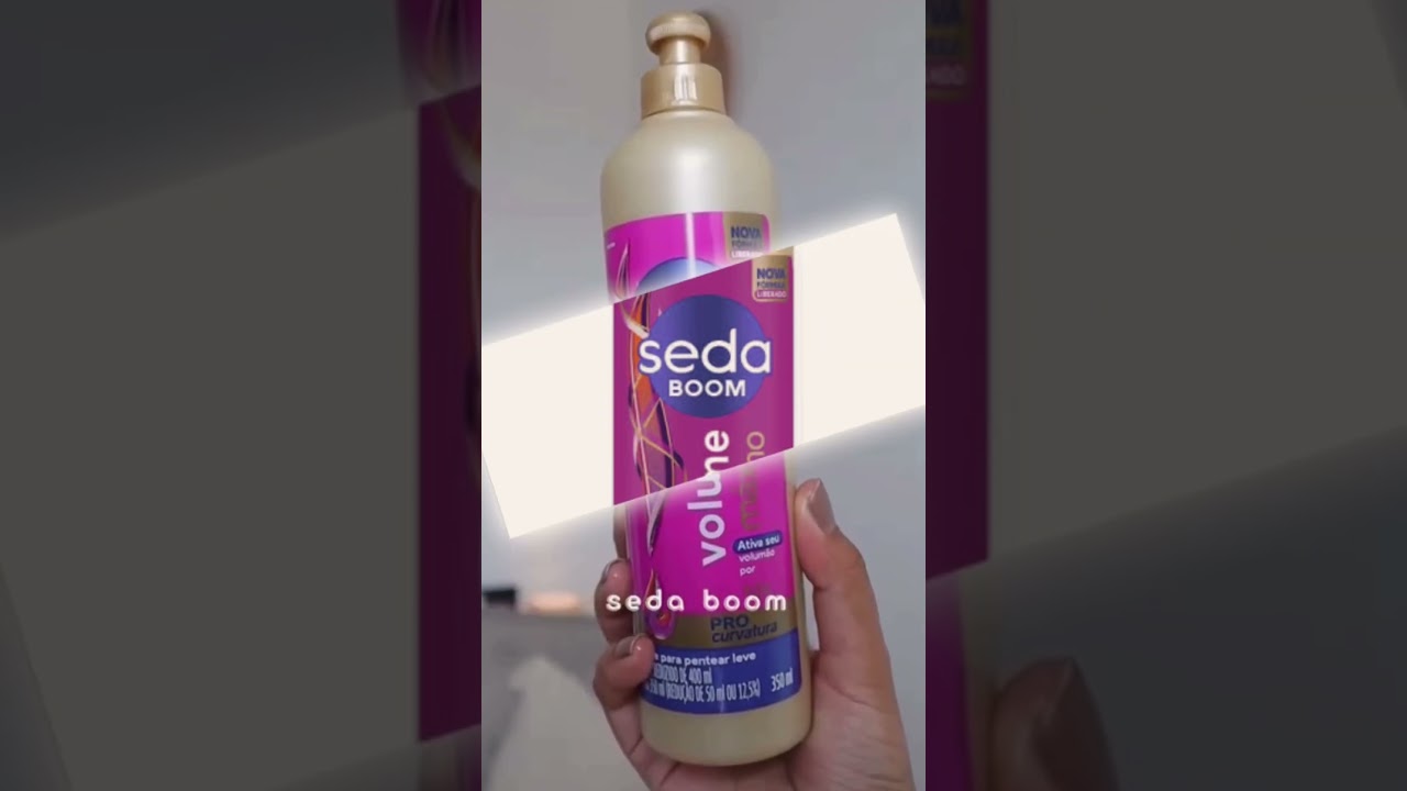 SEDA BOOM VOLUME | Explos&atilde;o de tratamento .