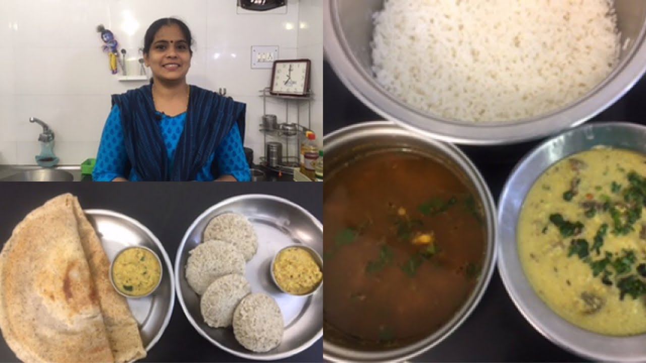 கருப்பு உளுந்து தோசை/இட்லி/Black ulundu Dosai & Idli/Omam Inji Rasam/Coconut Coriander Chutney