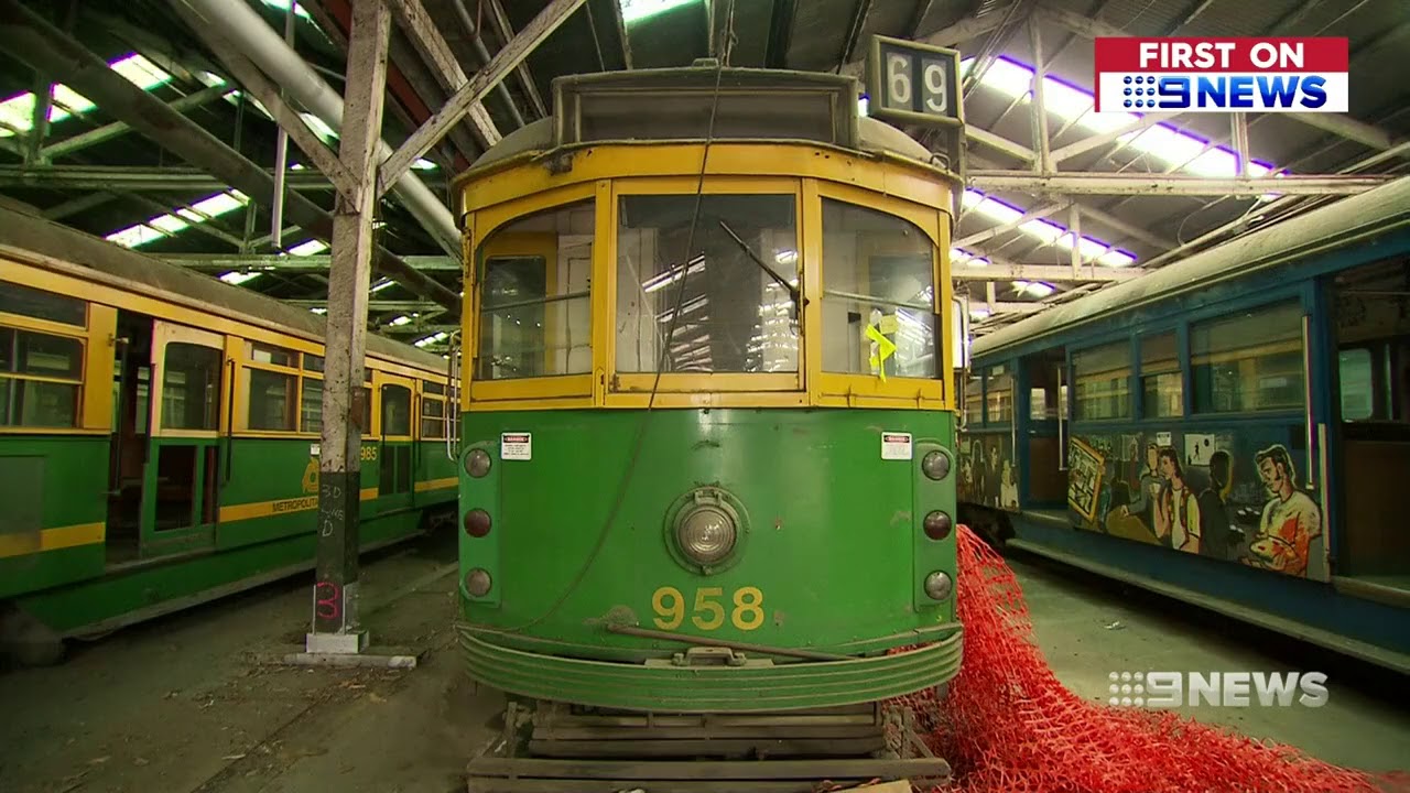 Plans revealed for W-Class trams [9News • November 20 2017]