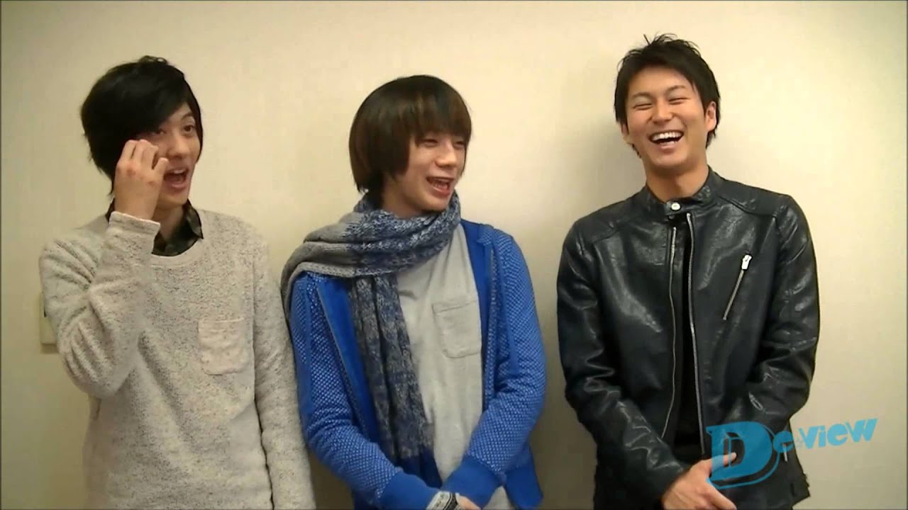 三上真史＆三津谷亮＆白又敦（D-BOYS）／月刊デ☆ビュー2015年2月号掲載