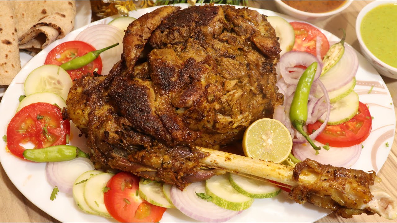 Mutton Leg Roast | Mutton Raan Roast | Ghar par hi Kare Leg Roast Tasty Masalo Ke Saath| Easy Method