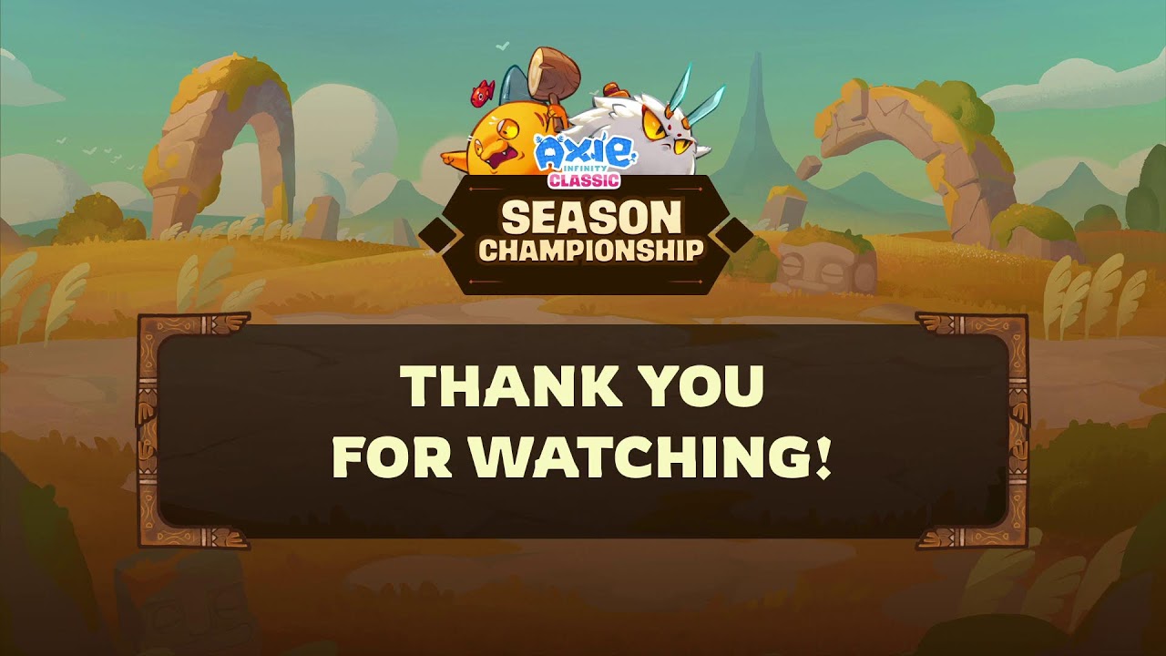 Axie Classic Season Championship | S12 | 3,000 AXS