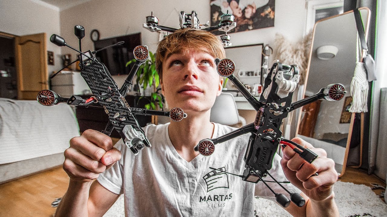 unboxinau savo naują FPV droną
