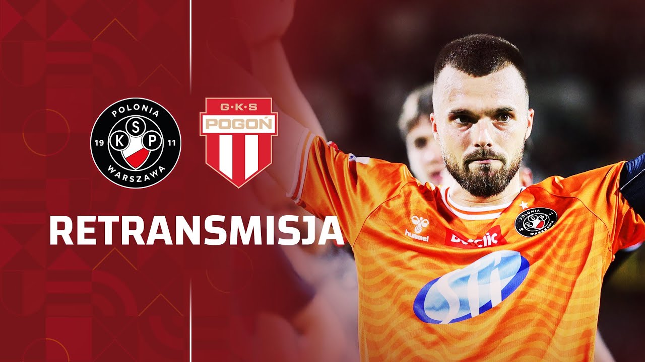 RETRANSMISJA | 8. kolejka Betclic 1 Ligi | Polonia Warszawa - Pogoń Grodzisk Mazowiecki (pełny mecz)