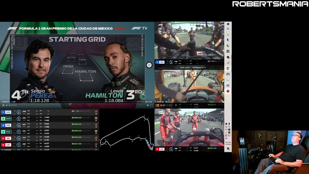 MultiViewer for F1 Layout Construction