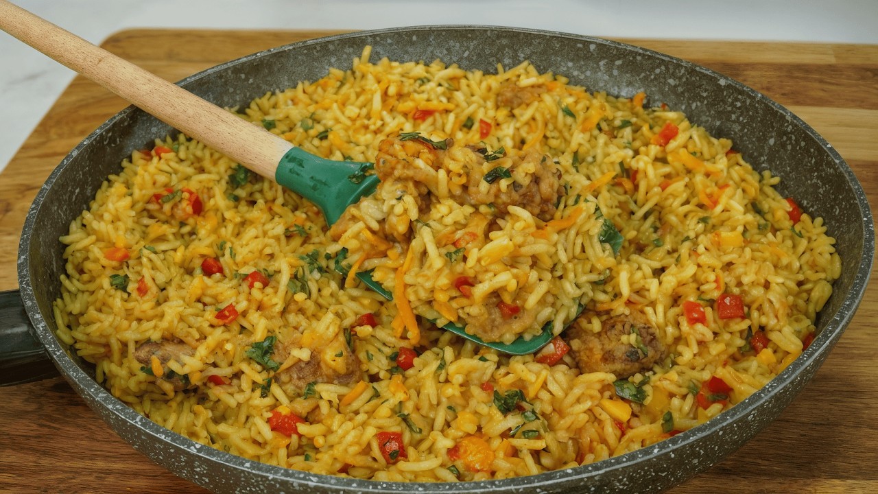 ESTE ES EL ARROZ MÁS FÁCIL Y RICO QUE VAS A PREPARAR