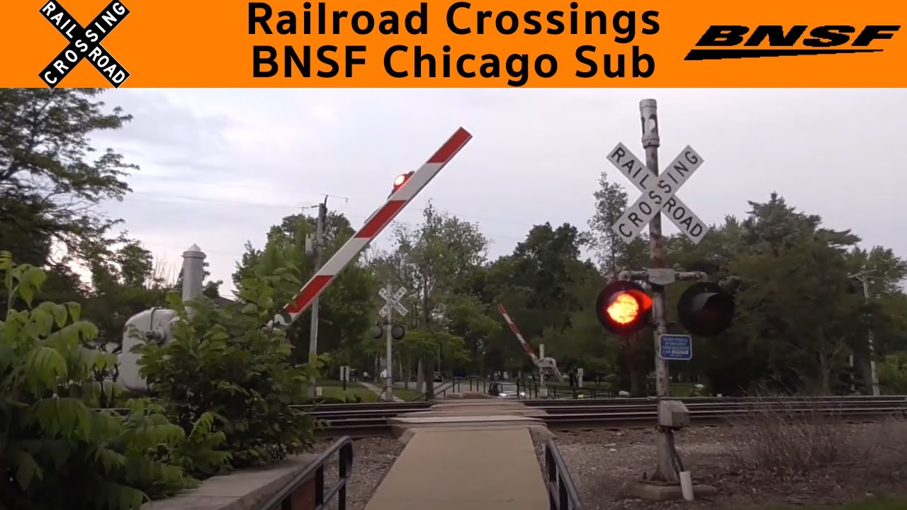 Railroad Crossings of the BNSF Chicago Sub