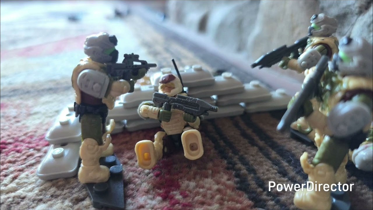 Mega Bloks halo stop motion: Frontlines 2