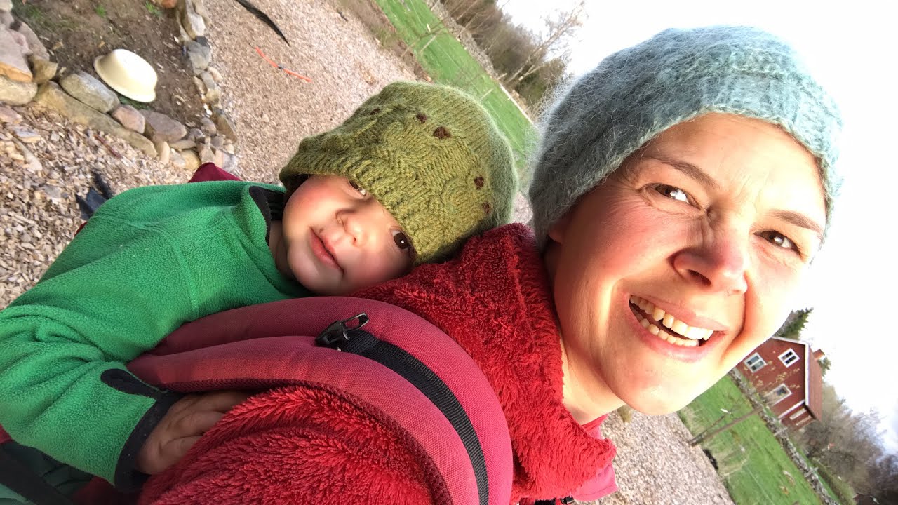 Evening garden tour with Sara and Loa